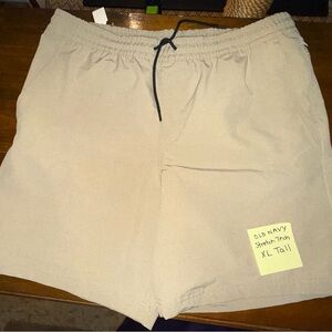 Old Navy Men's Beige stretch tech water repellent Go-H2O XL Tall Shorts